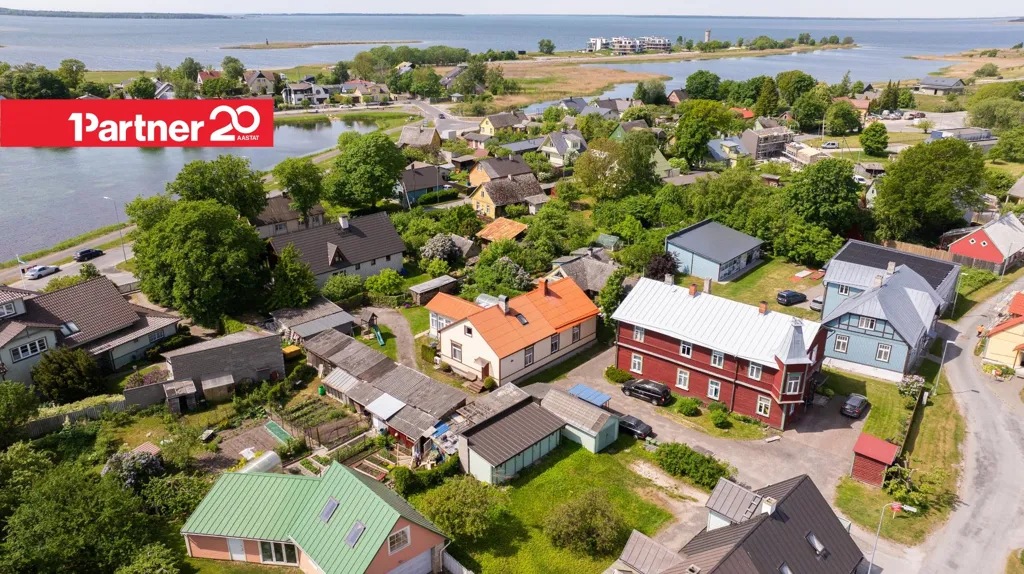 Õhuvaade - Recently Rented Flat with Sea View in Haapsalu