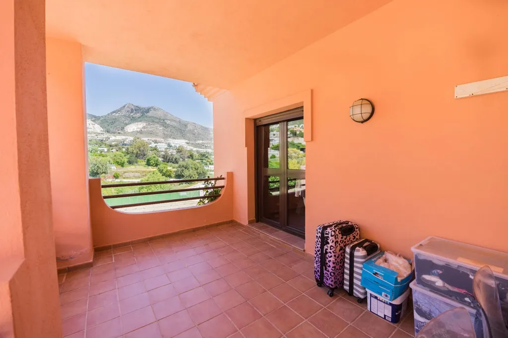 Terrasse - Corner Chalet with Sea View in Benalmádena