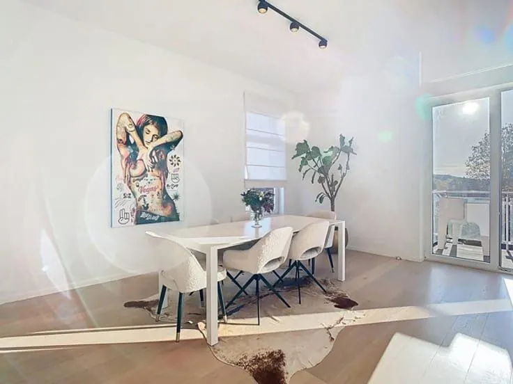 Söögituba - Bright 3-Bed Flat with Terrace in Genval