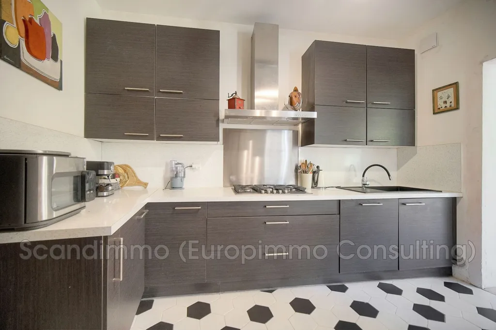 Kitchen - Luxury Flat with Private Garden in Cannes