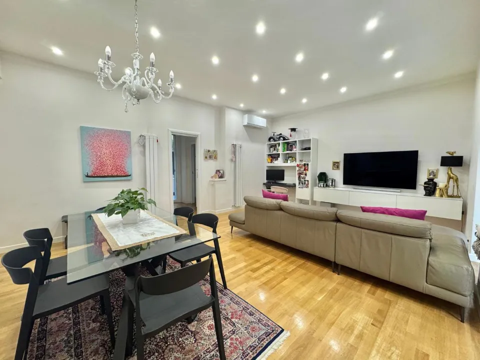 Séjour - Rustic-Style Apartment with Terraces in Parioli, Rome