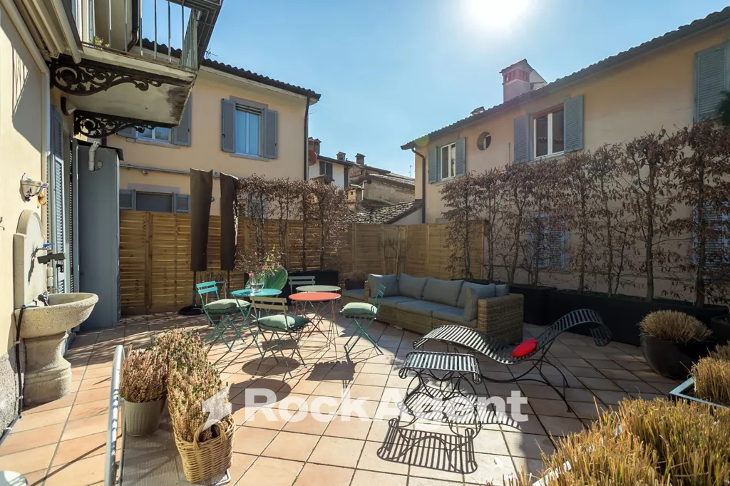 Terrasse - Apartment with Terrace in Bergamo