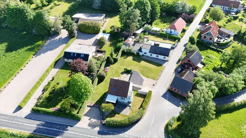 Õhuvaade - Villa with Countryside View in Hundtofte