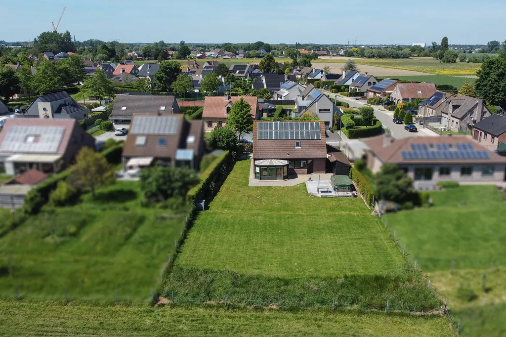 Vue aérienne - Maison à Rafraîchir avec Terrasse à Wolvertem