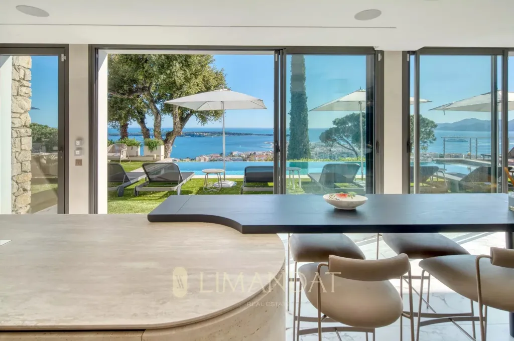 Cuisine - Villa de luxe avec vue mer à Cannes