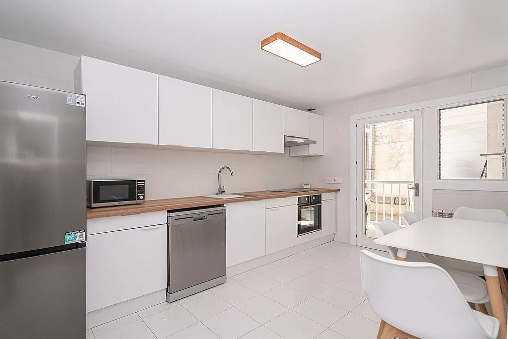 Cuisine - Furnished Flat with Balcony in Port de Pollença
