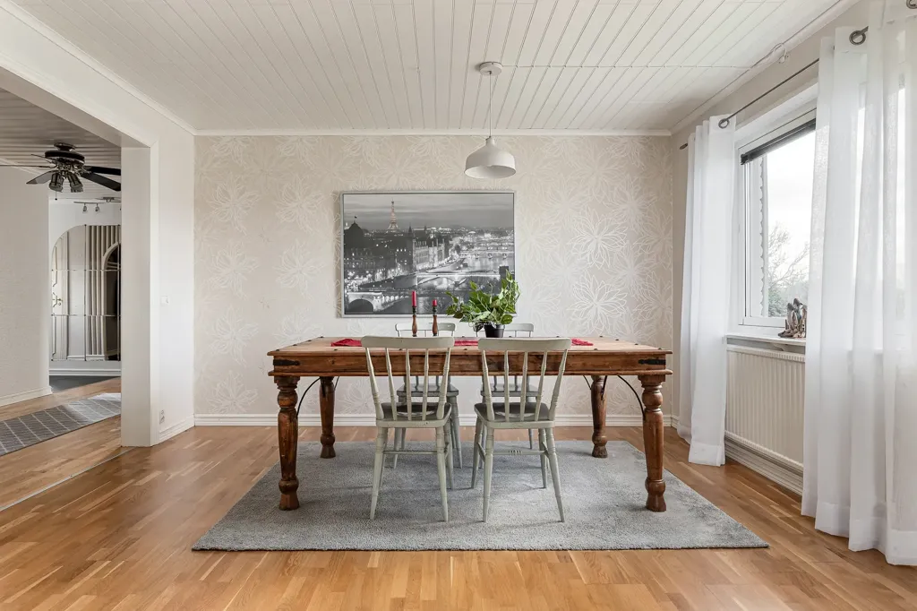 Sala da pranzo - One-Storey House with Sea View in Jönåker