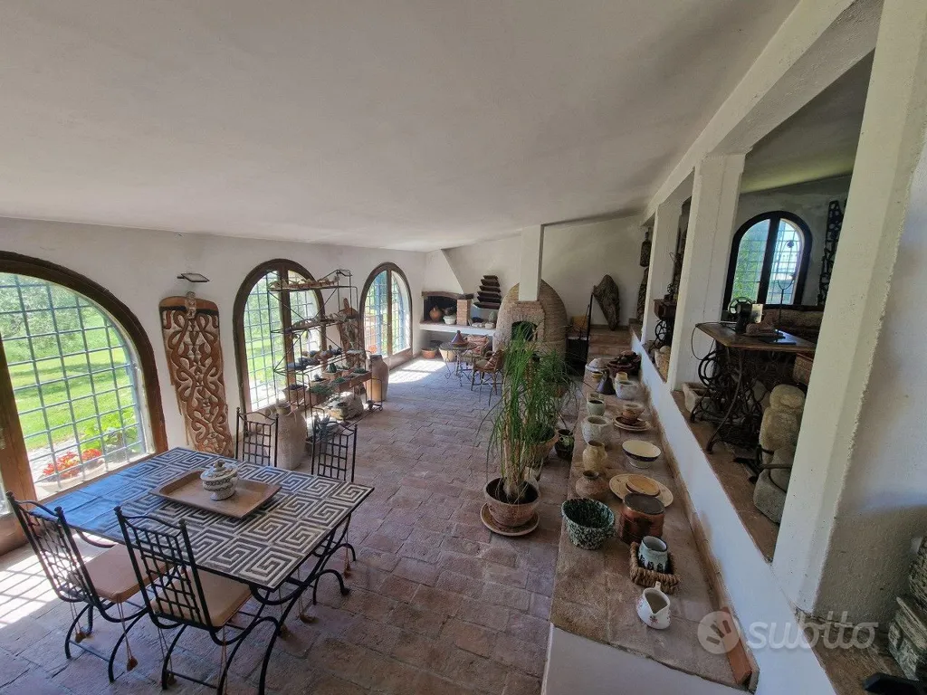 Terrass - Rustic Stone Casale with Panoramic View in Umbria