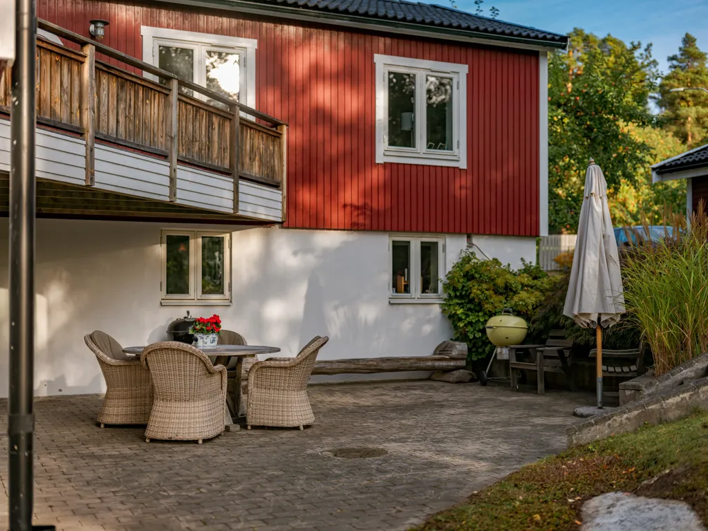Terrasse - 40s Villa with Garden in Enebyberg
