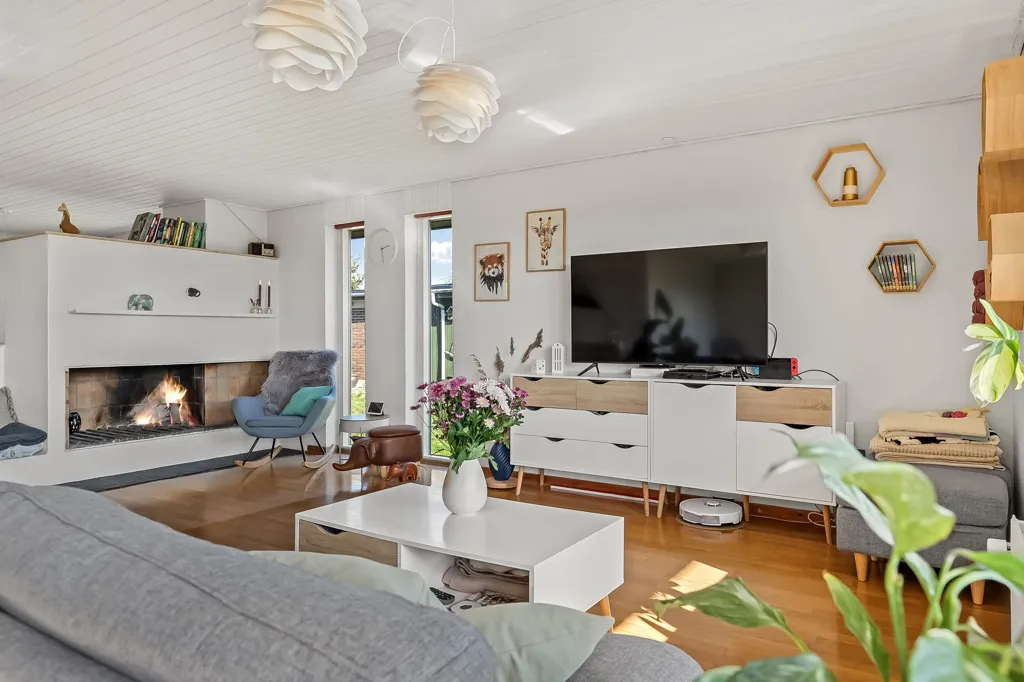 Séjour - Maison 5 pièces à Børkop
