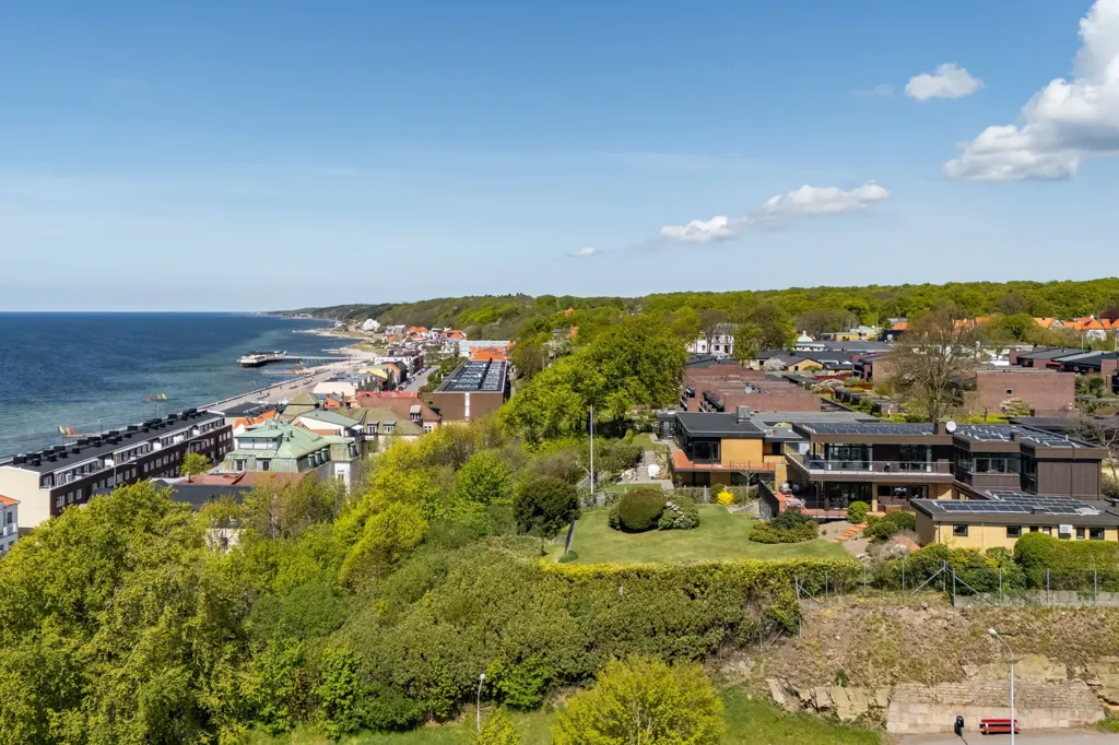 Vue aérienne - Architectural Villa with Sea View in Helsingborg