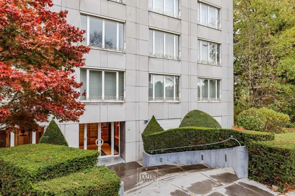 Extérieur - Appartement avec Vue sur le Jardin du Roi à Ixelles