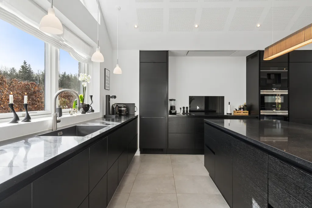 Kitchen - Architectural Villa in Hastrup
