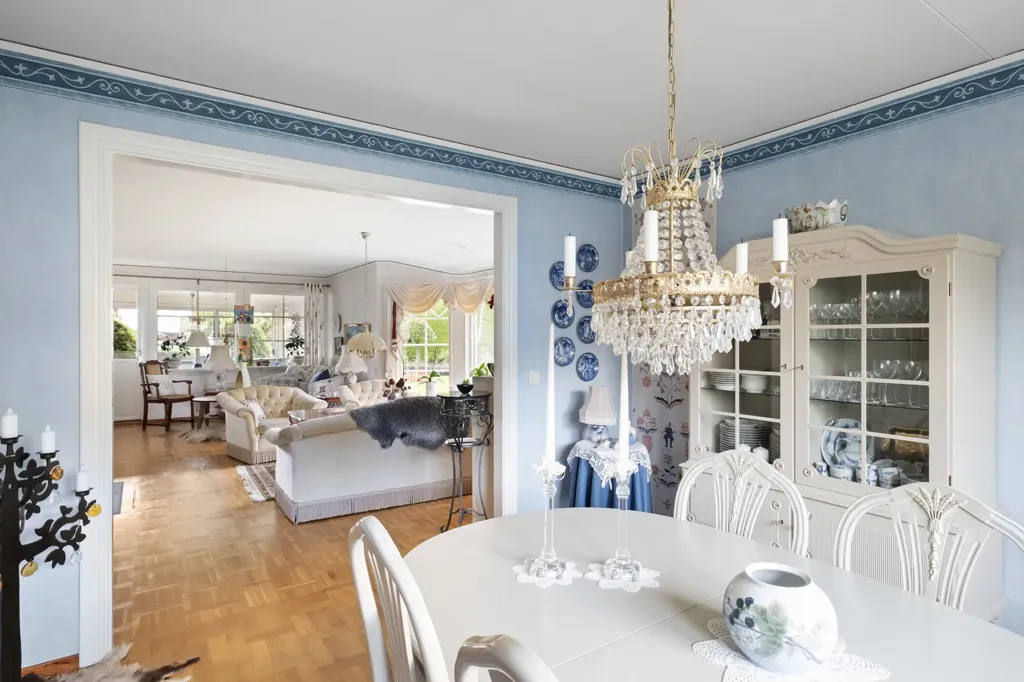 Salle à manger - Two-Storey House with Spa in Hällaryd