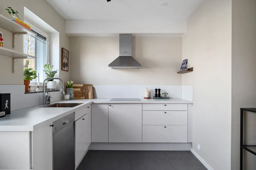 Cuisine - Apartment with Balcony in Getbergsvägen