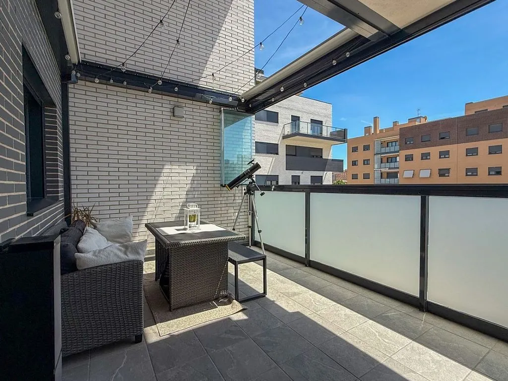Terrass - Apartment with Pool and Terrace in Aguas Vivas