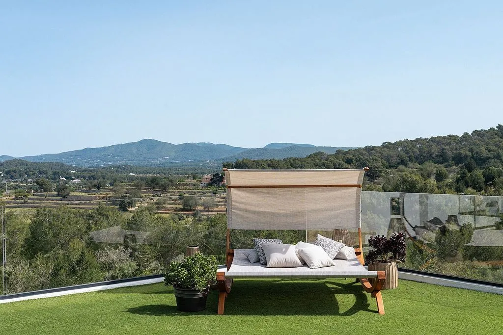 Terrass - Chalet with Pool and Terrace in Santa Eulalia del Río