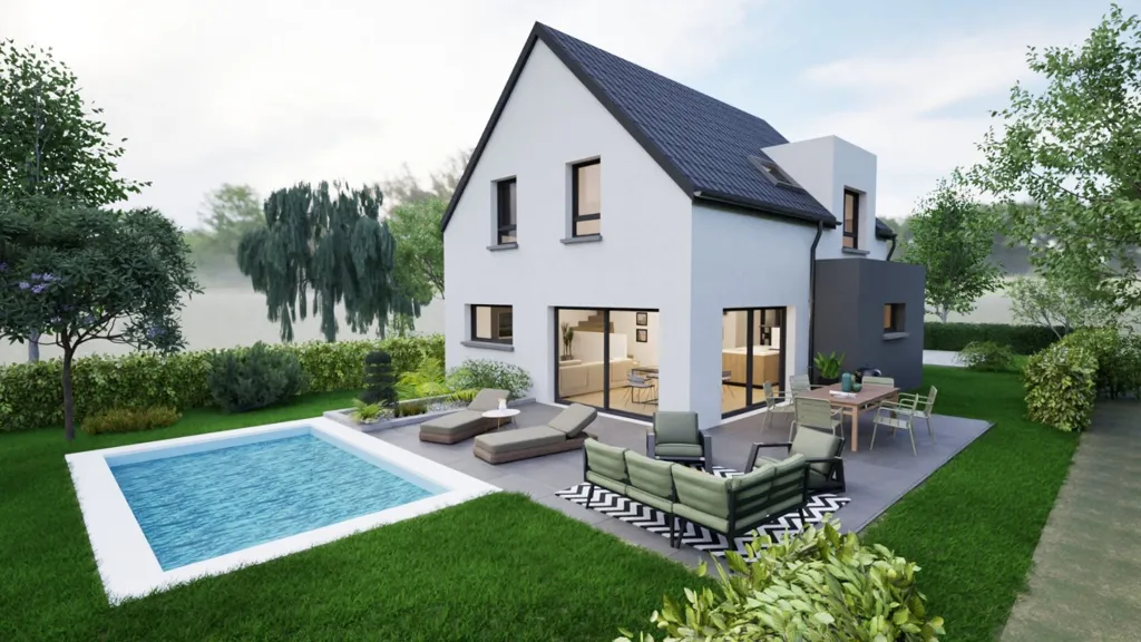 Contemporary House Plot near Colmar