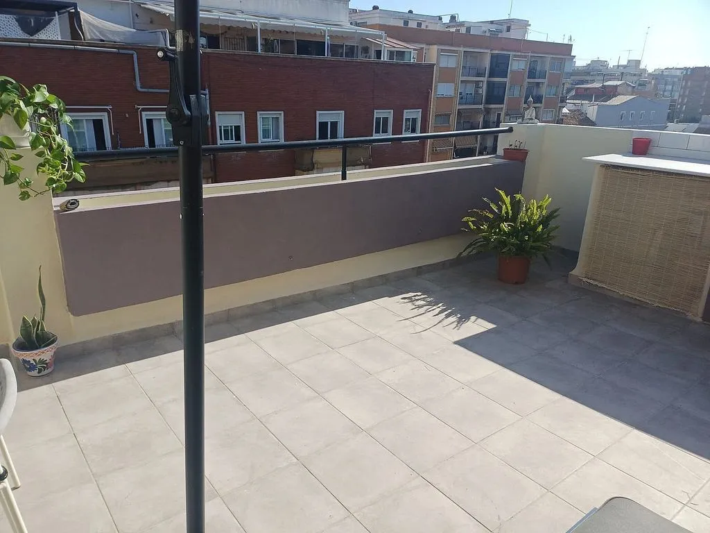 Terrass - Penthouse with Terrace in Morvedre