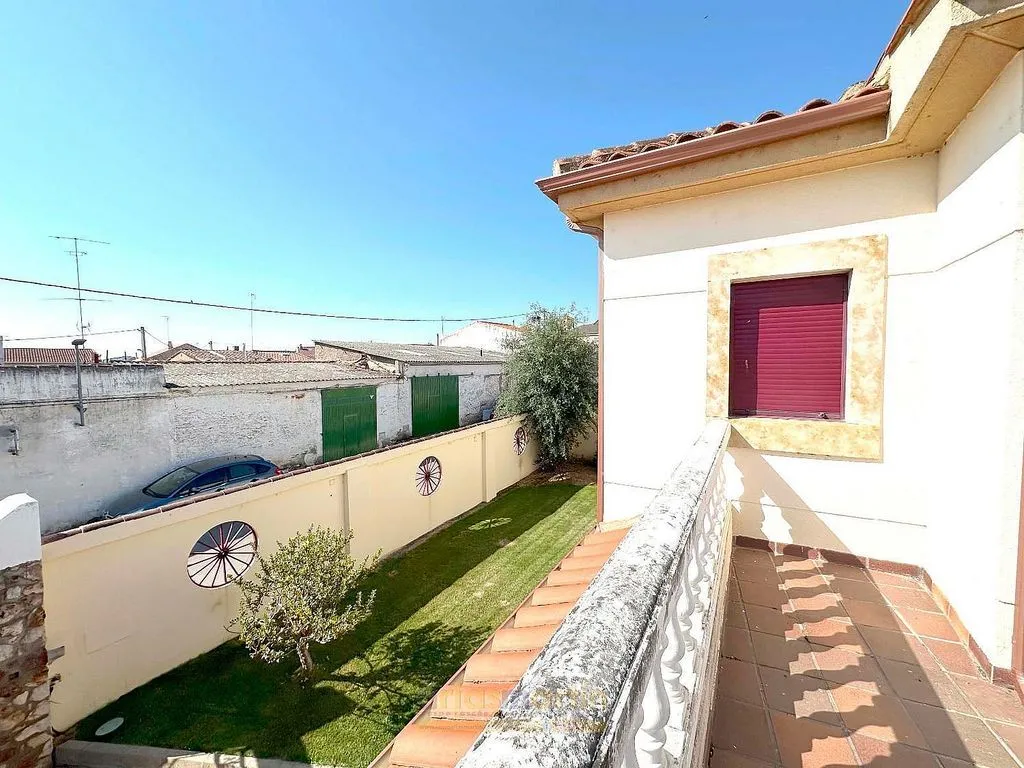 Terrasse - Chalet with Pool in Machacón, Salamanca