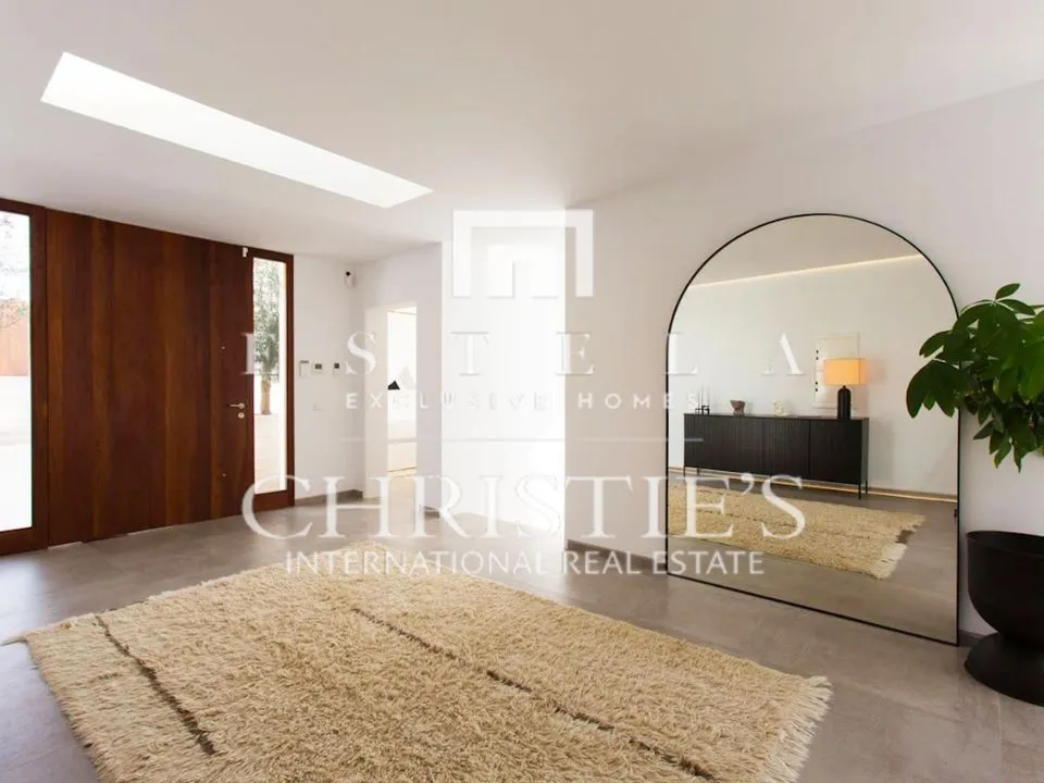 Hallway - Luxury Villa with Ocean Views in Es Cubells