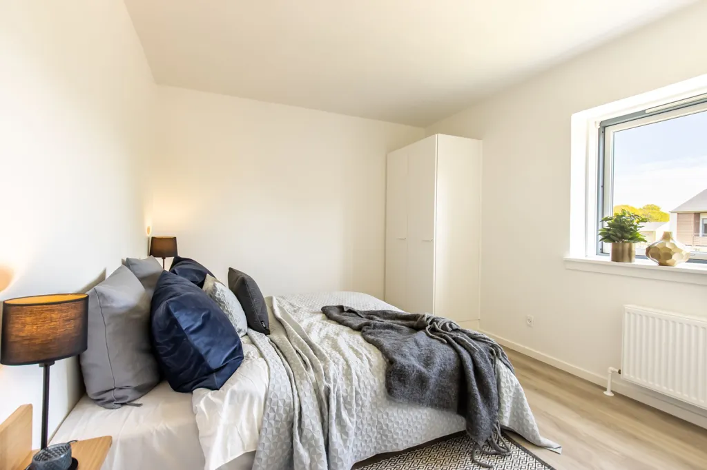 Chambres - 3-Bedroom Flat with Balcony in Vejle
