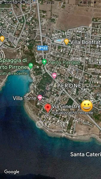 Villa with Sea Access in Leporano