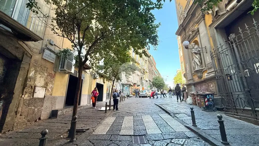 Rearranged Apartment with Balcony in Naples