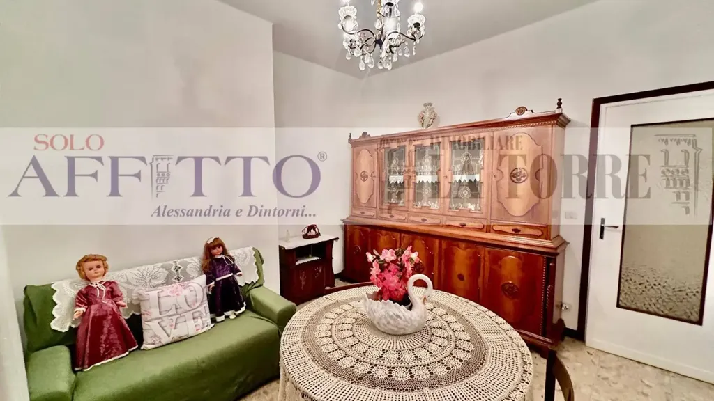 Séjour - Apartment with Veranda in Spinetta Marengo