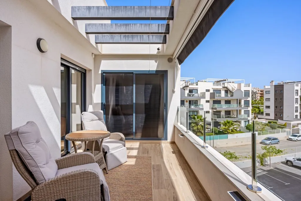 Balcon - Penthouse with Terrace in Villamartin, Alicante