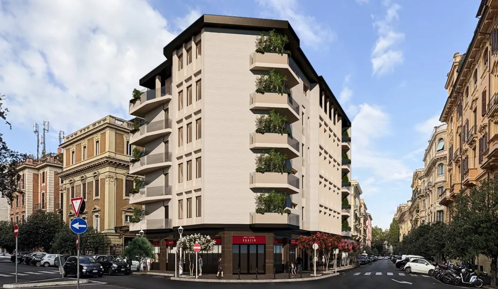 Modern Apartment with Balcony in Pinciano, Rome