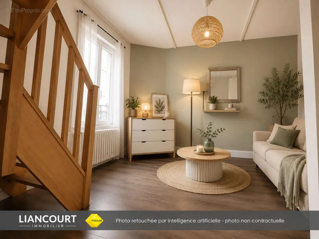 Séjour - Duplex Lumineux Centre Ville à Liancourt