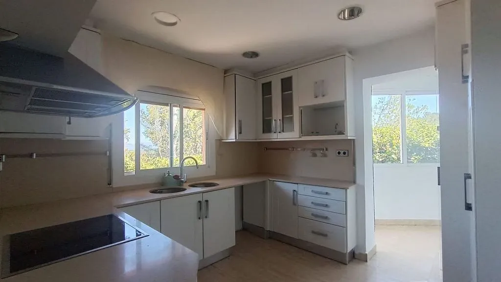 Köök - Chalet with Pool in Mig Camí, Tortosa