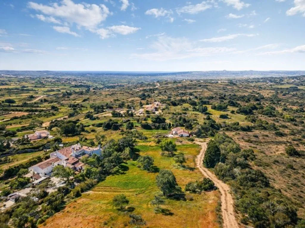 Vue aérienne - Rural Tourism Project with Golf View in Vale da Pinta