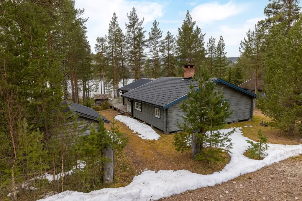 Vue aérienne - Villa with Water View near Älvdalen