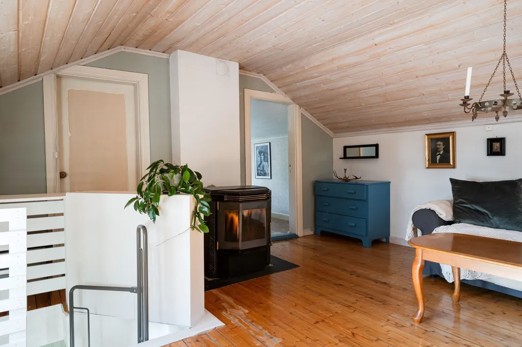 Soggiorno - Charming Cottage with Garden in Båtvik