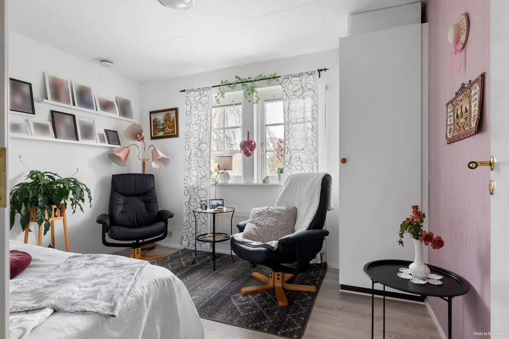 Bedrooms - 1-Storey Villa with Garden in Skåne