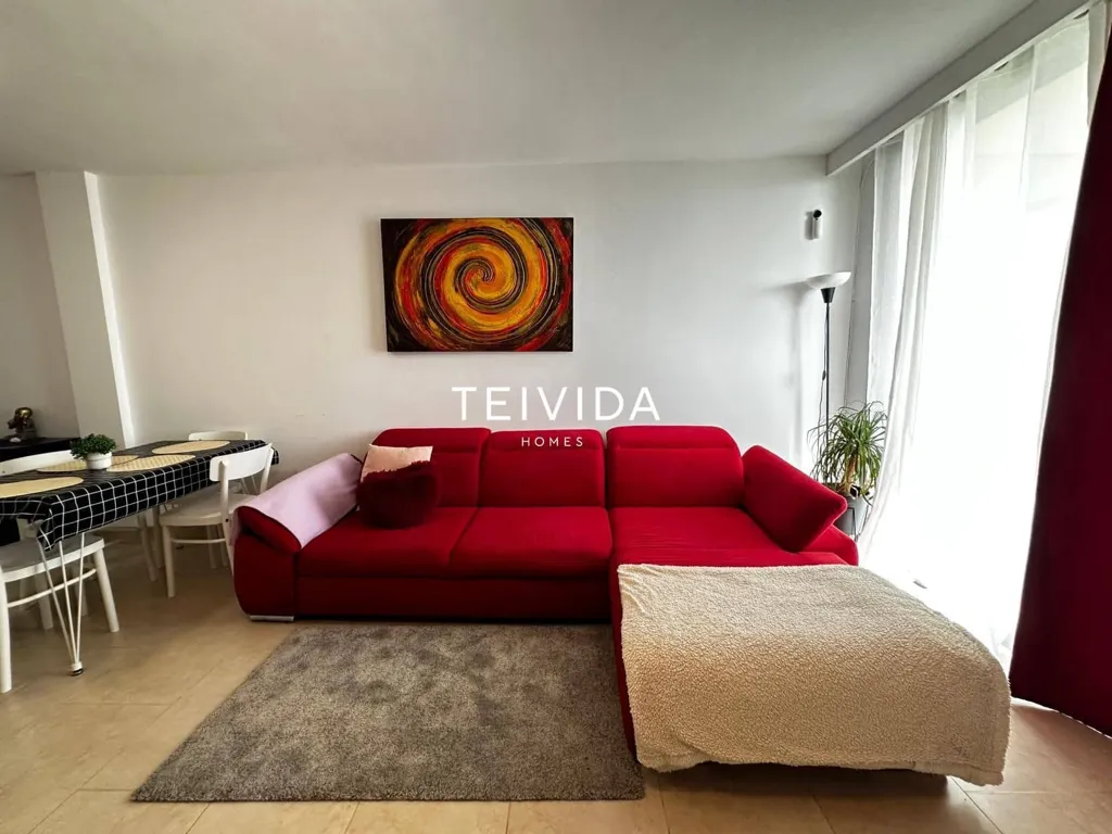 Living Room - Penthouse with Sea View in Palm-Mar