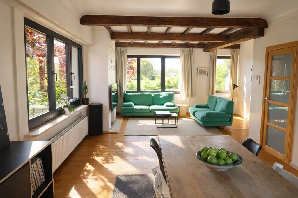Soggiorno - Charming House with Garden in Dilbeek