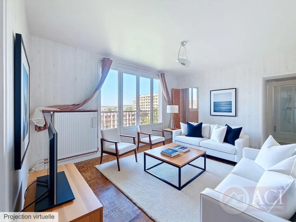 Elutuba - 2-Bedroom Flat with West View in Epinay-sur-Seine
