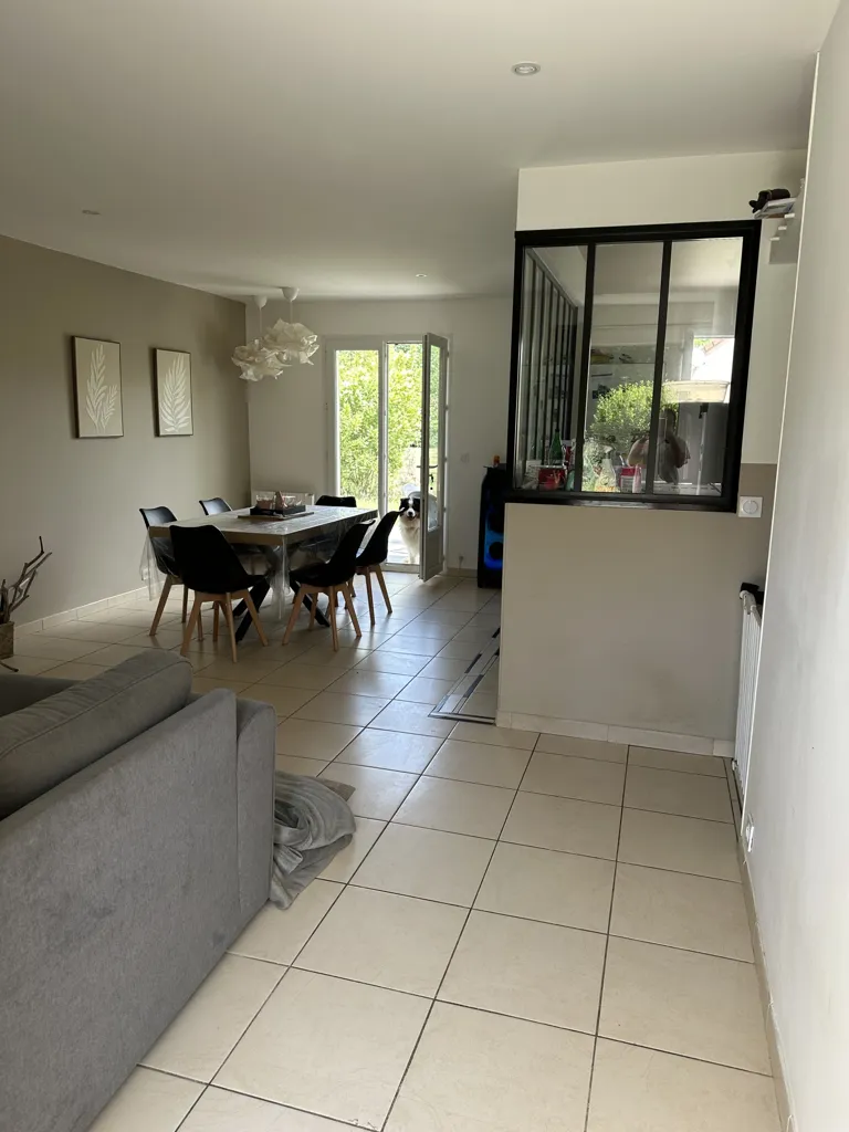 Living Room - Ground Floor House with Terraces near Bourges