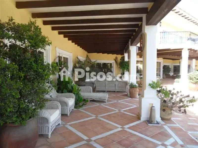 Terrace - Luxury Mansion with Pool near La Quinta