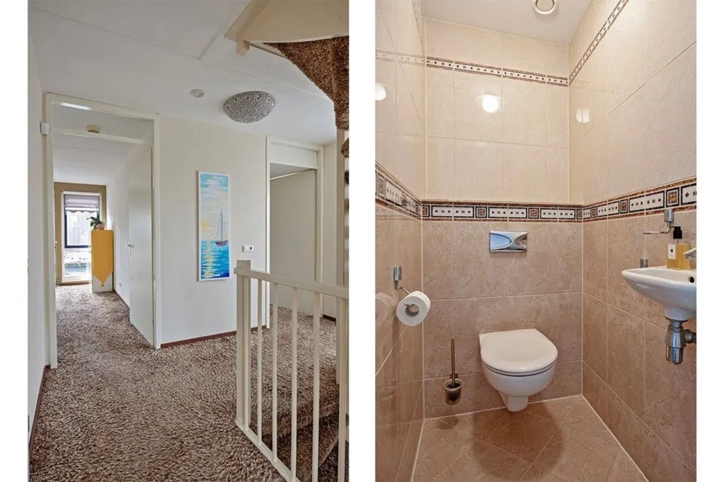 Salles de bain - 2-on-1 Apartment with Garden in Zoetermeer
