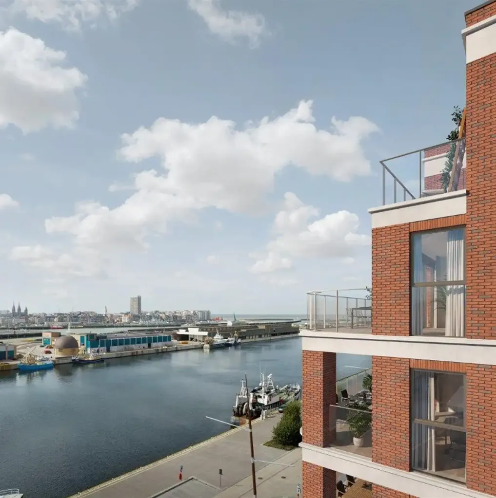 Aed - Modern Apartments with Dock View in Oostende