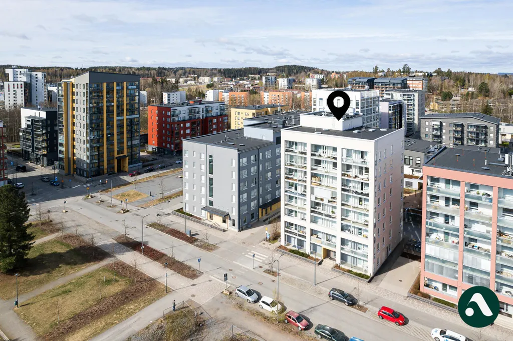 Vue aérienne - Appartement à Tampere