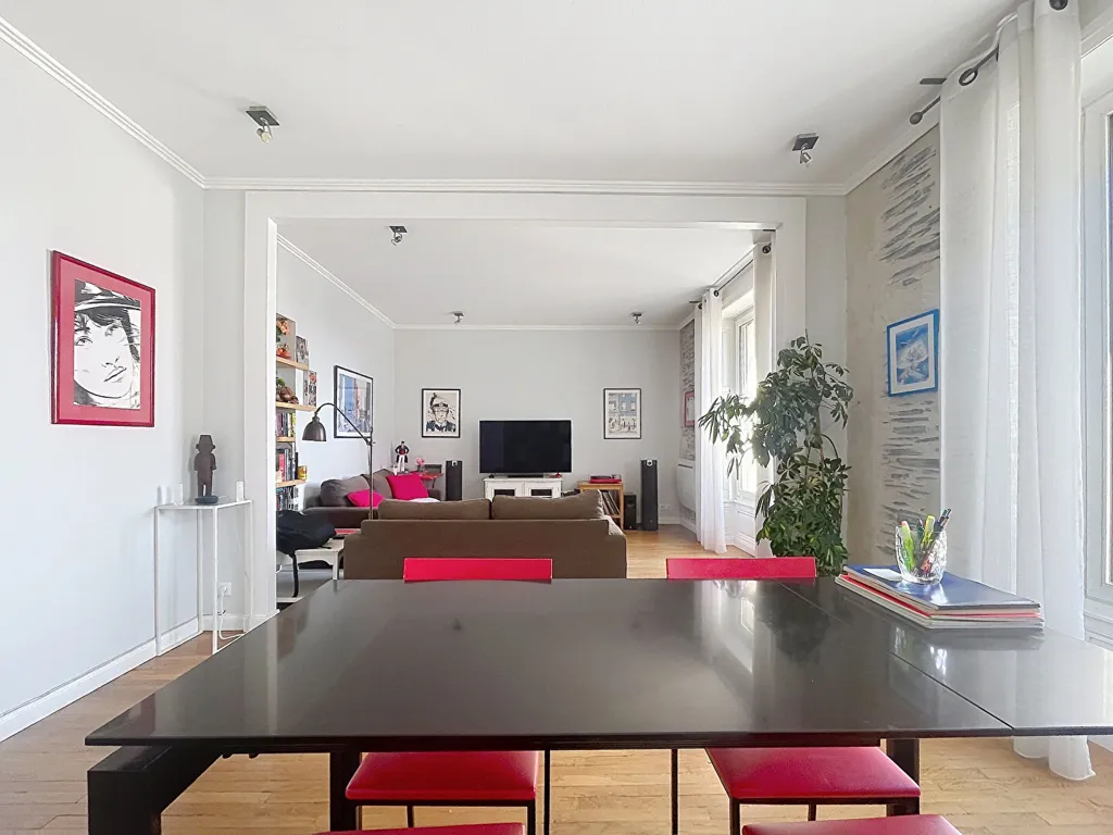 Dining Room - Renovated Apartment with Views in Angers Centre