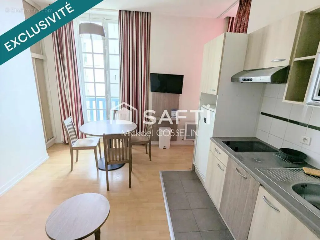 Köök - Apartment with Ascender in Deauville Centre