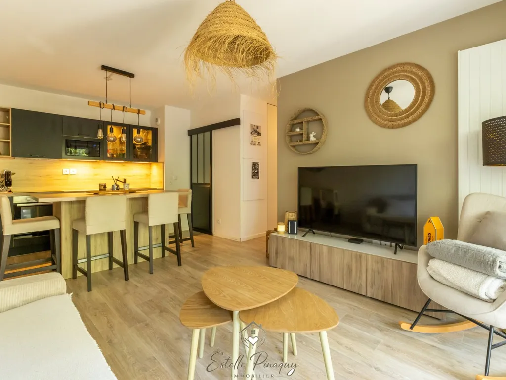 Soggiorno - T3 with Forest View Terrace in Ondres