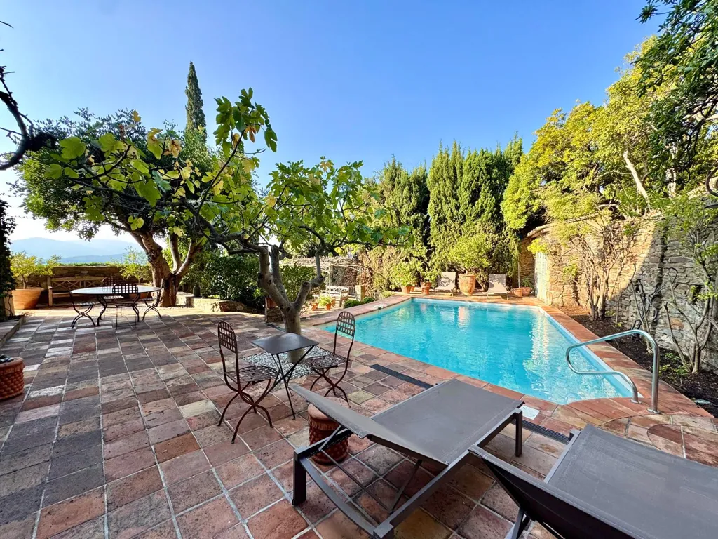 Bassein - Village House with Panoramic View in Grimaud