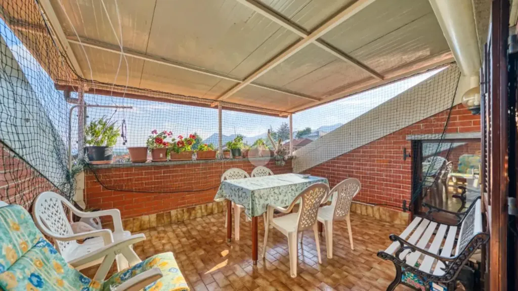 Terrasse - Apartment with Terraced View in Villarbasse